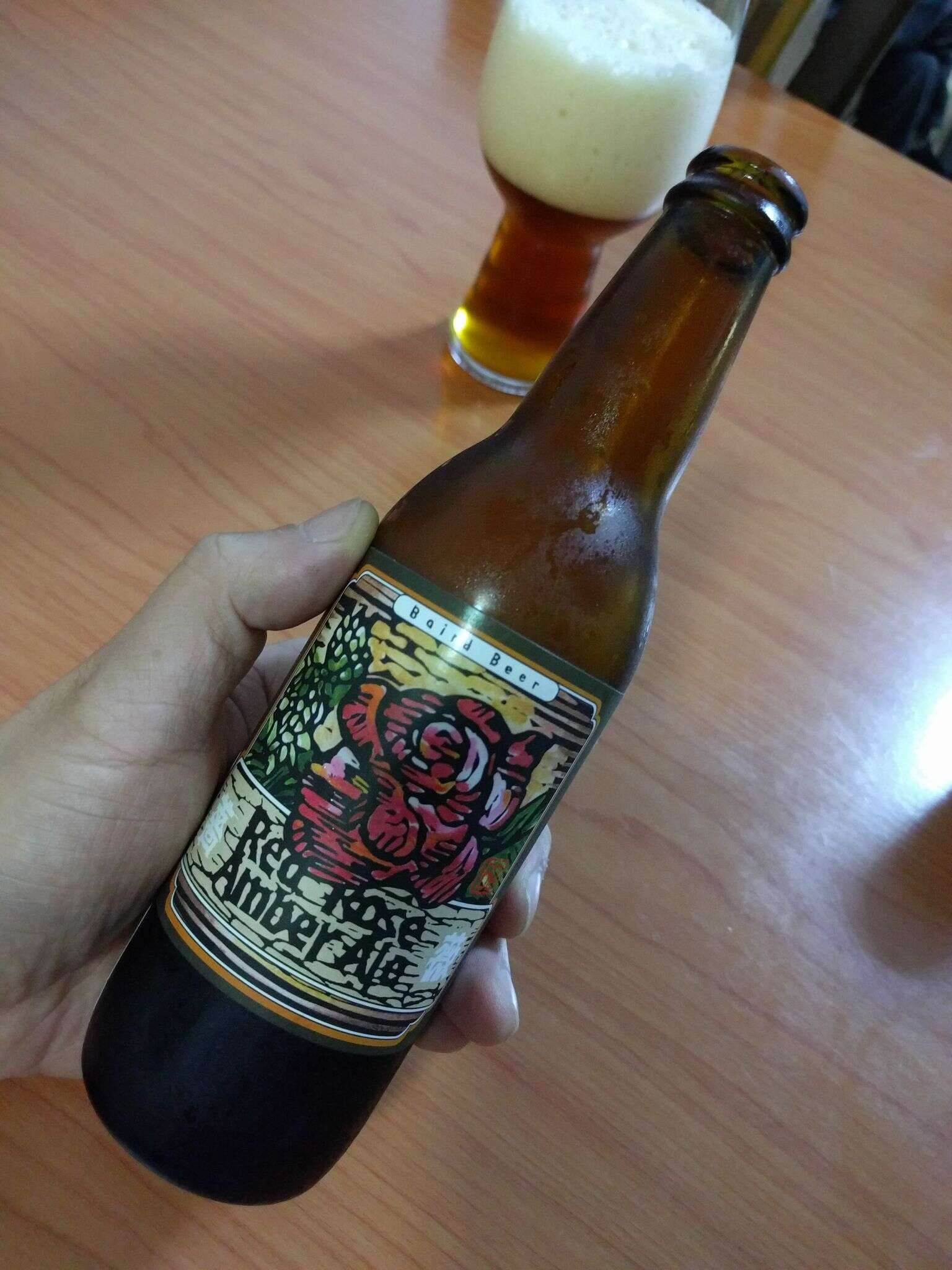 Baird Red Rose Amber Ale 20160528 192130